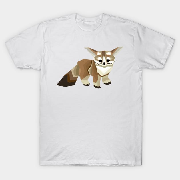 Cute Little fox T-Shirt by ilhnklv